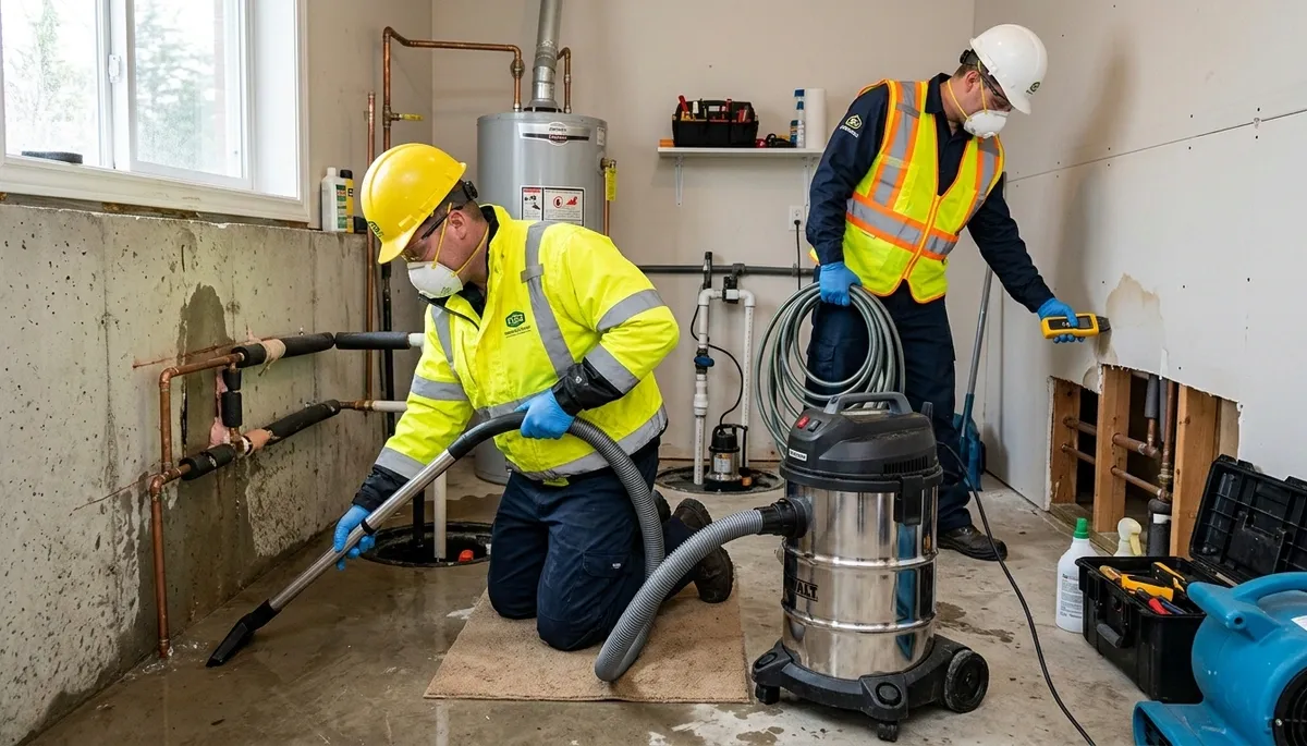 Burst Pipe Cleanup Image 1