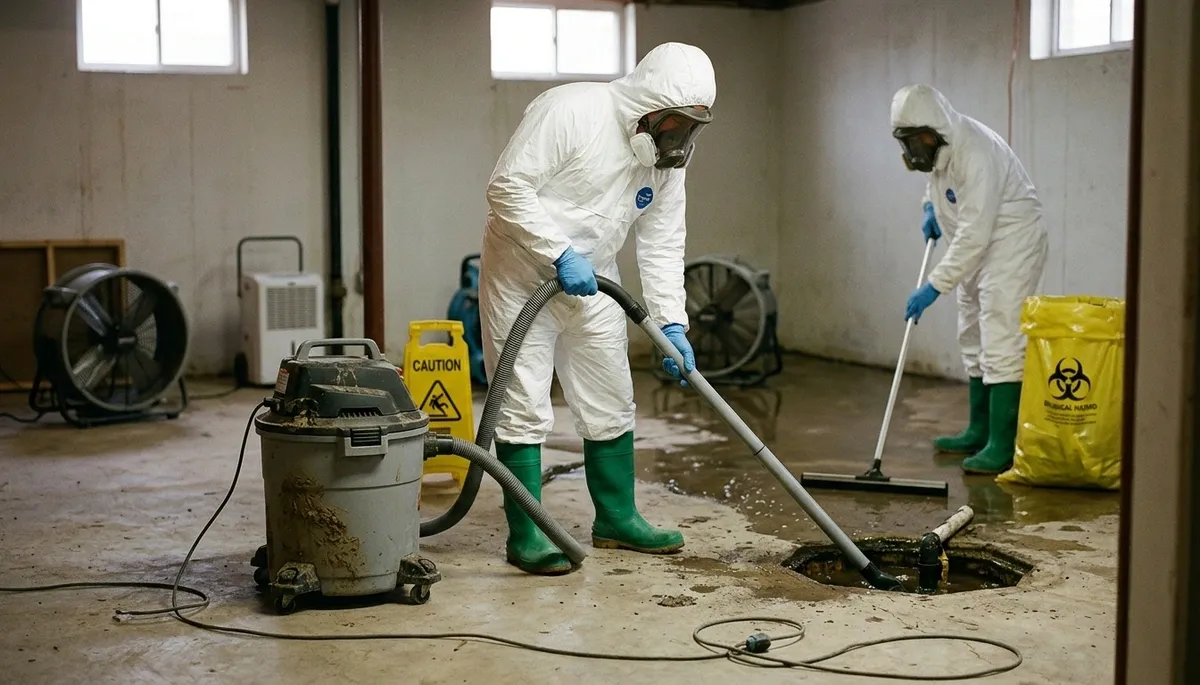Sewage Cleanup Image 3